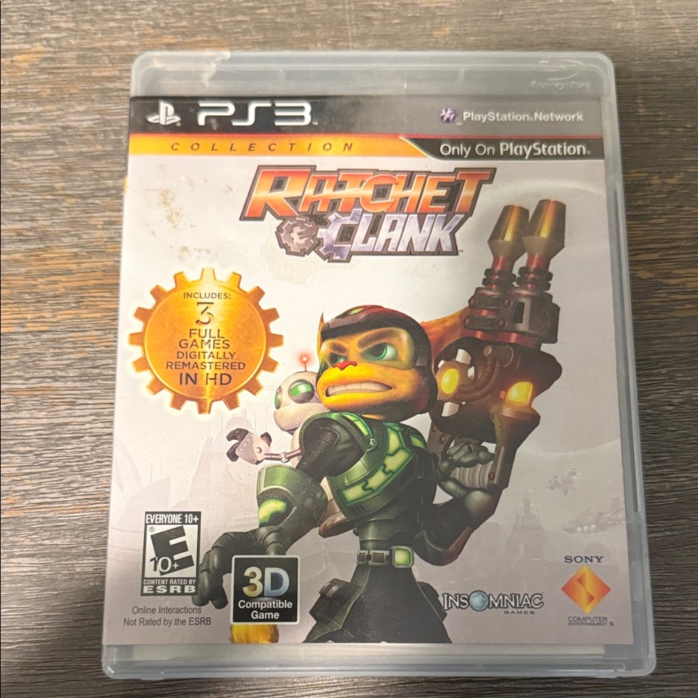 Sony Ratchet & Clank Collection for PS3 - Black and Orange